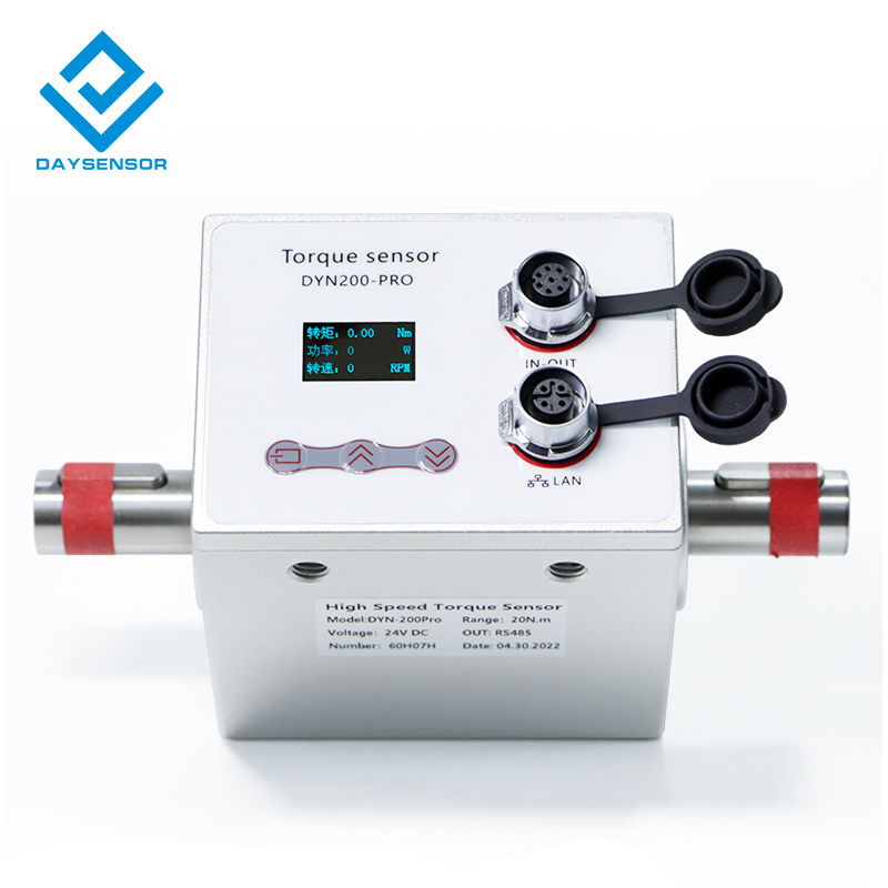 DYN-200 Pro Rotating Dynamic Torque Sensor Large Range Square Motor Rotary Torque Sensor Transducer Tester Price Sale