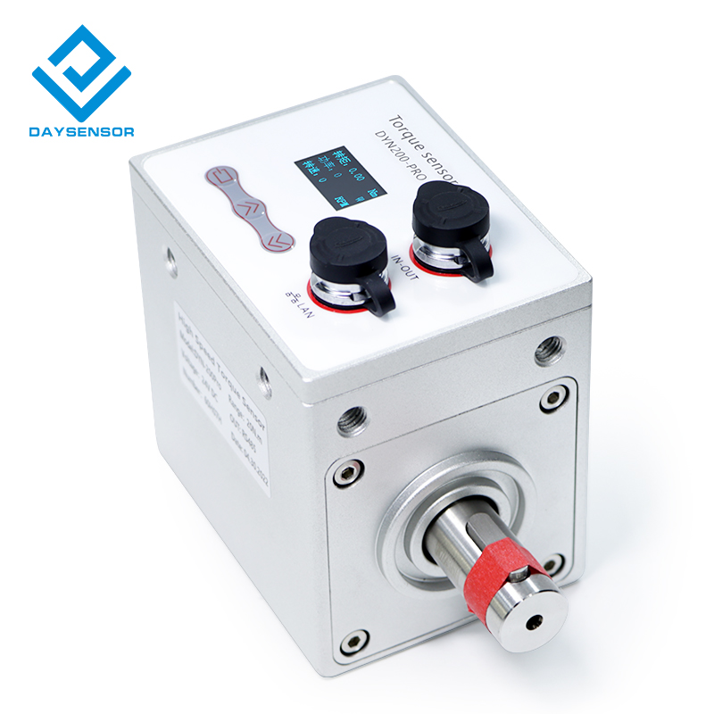 DYN-200 Pro Rotating Dynamic Torque Sensor Large Range Square Motor Rotary Torque Sensor Transducer Tester Price Sale