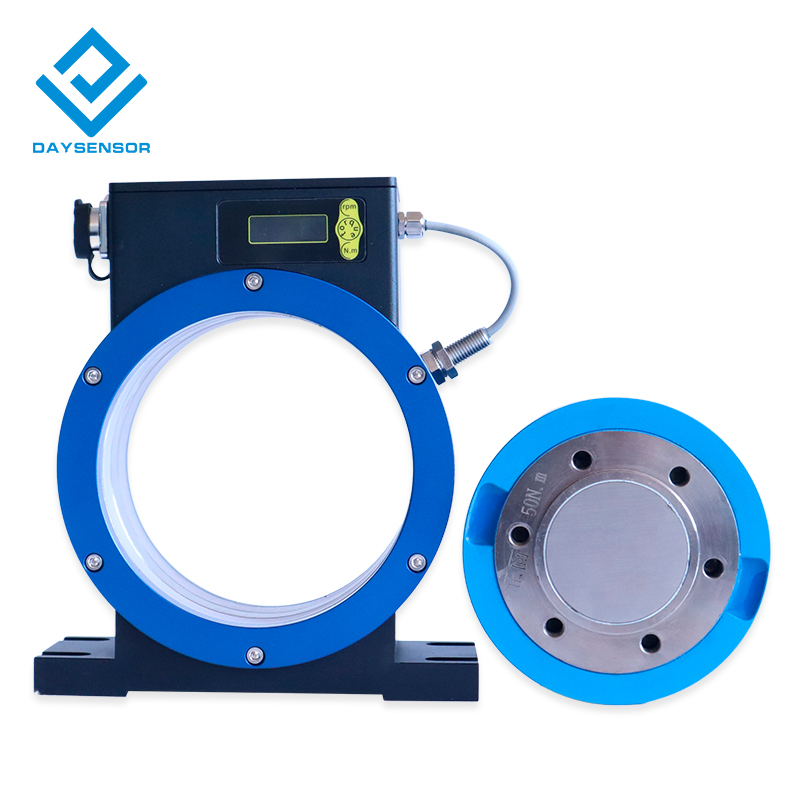 DYN-502 250KNm Factory Direct Cheap Speed Measuring Instrument Transducer Standard Flange Disc Steering Dynamic Torque Sensor